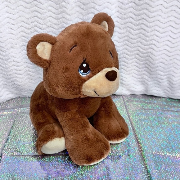 Aurora Precious Moments Charlie Bear So Beary Sweet Brown Stuffed Animal 12" - Picture 7 of 10